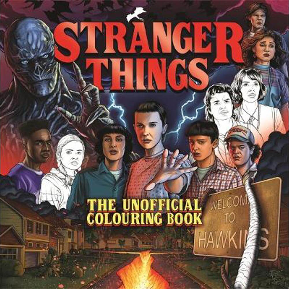 Stranger Things: The Unofficial Colouring Book (Paperback) - Igloo Books